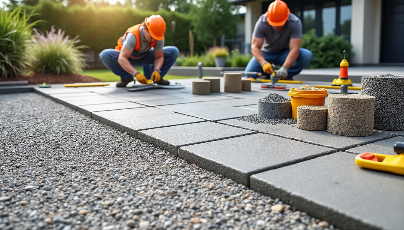découvrez les facteurs qui influencent le prix au m2 du béton désactivé et comment estimer le coût de votre projet de manière précise.