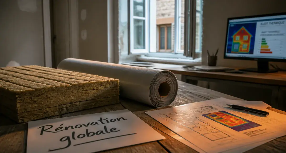 Rénovation énergétique d'ampleur : rénovation globale et isolation thermique