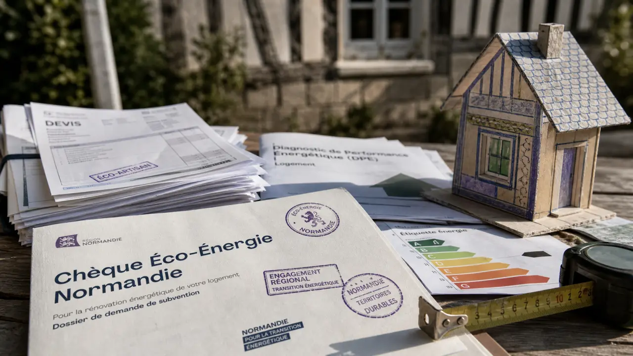 Rénovation énergétique Normandie : chèque et critères BBC, devis et DPE