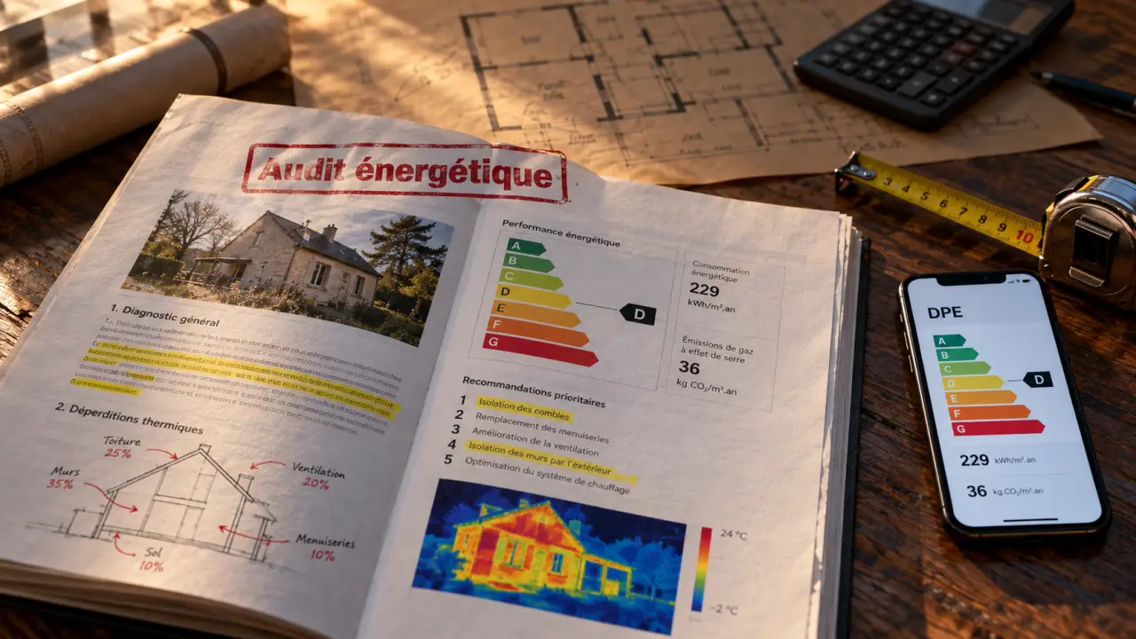 Prix d'un audit énergétique : rapport et devis